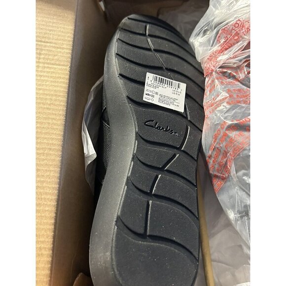 Clarks Kayleigh Women's 6 W Slip Black Collection Slip On Flats Suede NEW - Picture 8 of 9